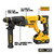 20V MAX XR D-HANDLE 3 MODE SDS ROTARY HAMMER (6.0AH) W/ 2 BATTERIES AND BAG
