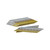 30° PAPERTAPE STICK NAIL, 3.5", .131" DIAMETER, SMOOTH SHANK, DIAMOND POINT, GALVANIZED, 2500 CT