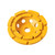 7" DOUBLE ROW DIAMOND CUP WHEEL