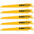6"     6 TPI TAPER BACK BI-METAL RECIPROCATING SAW BLADE (5 PK)
