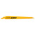 6"     6 TPI TAPER BACK BI-METAL RECIPROCATING BLADE (BULK 25)
