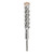 1-1/8 » X 8 » X 10 » ROCK CARBIDE 4 CUTTER SDS+