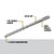 3/8" X 4" X 6-1/2" SOLID CARBIDE SDS+ - DW5527