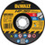 PG120 - ROUE DE COUPE TYPE 1 HP 5 » X 0,045 » X 7/8 », 12 250 TR/MIN (PAQUET DE 25)