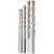 5PC MULTI-MATERIAL BIT SET ( 1/8", 3/16", 1/4", 5/16, 3/8")