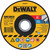 PG107 - 5" X .045" X 7/8" GENERAL PURPOSE TYPE 1 FLAT CUTTING WHEEL, 12,250 RPM (PACK OF 25)