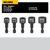 5PC COMPACT NUT DRIVER SET