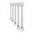 DWMT 5PC SAE OFFSET DBL BOX WR SET