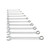 010PC COMB. WRENCH SET (CWAS) SAE
