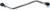 PG127 - 1/4" SQUARE DRIVE 8" LONG LOW PROFILE S-SHAPED MAGNETIC BIT DRIVE RATCHET WITH 5° RETURN ANGLE