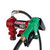 15 GPM, 12V DC Pump, 3/4" x 12' Hose, 3/4" Automatic Nozzle (Leaded Spout and Green Cover), 5' Ground Wire, 18' 12 Gauge 2 Wire Battery Cable, Telescoping Steel Suction Pipe (20" to 34½").