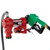 15 GPM, 12V DC Pump, 3/4" x 12' Hose, 3/4" Automatic Nozzle (Leaded Spout and Green Cover), 5' Ground Wire, 18' 12 Gauge 2 Wire Battery Cable, Telescoping Steel Suction Pipe (20" to 34½").