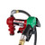 20 GPM, 12V DC High Flow Pump, 1 » x 12' Hose, 1 » Automatic Diesel Nozzle (Green Boot), 5' 5' Ground Wire, 18' 12 Gauge 2 Wire Battery Cable, Telescoping Steel Suction Pipe (20 » à 341/2 »)