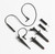 PROBE ACCESSORY SET  FOR VPS400 PROBES - MODEL #AS400