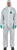 PG291  -  ALPHATEC® 1800 STANDARD - MODEL 111 WHITE COVERALLS, ENTRY LEVEL LOW HAZARD LIQUID & PARTICULATE PROTECTION, 3-PC HOOD, 2-WAY FRONT ZIPPER & STORM FLAP, 5XL