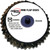 PG105 - PREMIUM FLAT FACE ZIRCONIA FLAP DISC, 3" DIA, 40 GRIT, TYPE 27, ROLL-ON, 20,000 RPM - PACK OF 10