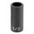 3/8" Drive x 3/8" Semi-Deep - 12 Point