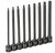 3/8" Drive 9 Pc. 6" Length Internal Star Set