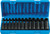 PG137 - 3/8" DR. 26 PC. ENSEMBLE MAÎTRE MÉTRIQUE DE LONGUEUR STANDARD ET PROFONDE
