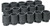 PG142 - 16 PC. 1" DR. 6 PT. DEEP FRACTIONAL IMPACT SOCKET SET 2-1/16" - 3"