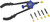 PG319 - KIT DE RIVETAGE MANUEL XL POUR RÉGLAGE D’ÉCROU/FILETAGE DE 1/2 » CAPACITÉ DE 1/2 »