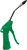 PG91 - PISTOLET À AIR DE LUXE DE 4 PO - VERT AVEC EMBOUT EN CAOUTCHOUC AMOVIBLE DE 1/2 PO