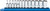 PG137 - SET SOCKET MID LENGTH 1/4DR 6PT 13PC MET