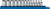 PG130 - SET SOCKET STANDARD METRIC 1/4DR 12PT 13PC
