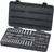 PG144 - 57-PC 3/8" DRIVE 6 POINT SAE/METRIC SHALLOW & DEEP MECHANICS TOOL SET