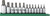 PG158 - SET SOCKET TORX TAMP BIT 13PC
