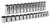 SET SKT MAST SAE 1/2DR 27PC