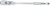 PG133 - 7" LONG 1/4" DR. FULL POLISH LOCKING FLEX HEAD TEARDROP RATCHET, 90-TOOTH