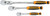 PG125 - 3 PC. 1/4" & 3/8" DRIVE 90-TOOTH DUAL MATERIAL TEARDROP RATCHET SET, 6", 9", 13" FLEX HEAD