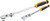 PG133 - 2 PC. 1/4" & 3/8" DRIVE 90 TOOTHCUSHION GRIP FLEX HEAD TEARDROP RATCHET SET