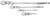 PG126 - 4-PC 1/4", 3/8", 1/2" DR. FULL POLISH FLEX HEAD TEARDROP RATCHET SET,  8"-7"-11"-17", 90T