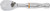 PG139 - 2-PC 3/8" DR. STD. & TRAPU POLI COMPLET À TÊTE FIXE EN FORME DE GOUTTE D’EAU CLIQUET ENSEMBLE, 8 » & 4,5 », 90T