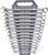 PG150 - SET WRENCH COMBINATION MET 15PC