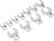 PG162 - SET WRENCH CROWFOOT SAE 11PC