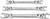 SET WRENCH FLX FLARE NUT SAE 3PC