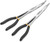 PG183 - 2 PIÈCES À NEZ LONG DOUBLE-X™ DROIT ET POSE DE PLISSEURS À 45°, 16,8" DE LONG