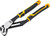 PG181 - 8" PIT-BULL V-JAW TONGUE & GROOVE PLIERS W/ CUSHION GRIP