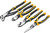 PG171 - 4-PIECE MIXED PLIERS SET, CUSHION GRIP HANDLES