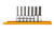 SET MID LNG HEX BIT SKT 3/8DR 7PC MM
