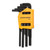 13-PC MÉTRIQUE BRAS LONG HEX L-KEY SET, 1.5MM – 10MM