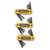 25PC SAE/METRIC TORX FOLDING HEX KEY SET