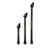 3/8"DR PINLESS IMP UNIV JNT EXT SET 3PC