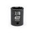 1/2"LECTEUR 7/8 » SOCKET D’IMPACT STANDARD