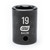 1/2"DRIVE 19MM STANDARD IMPACT SOCKET