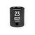 1/2"DRIVE 23MM STANDARD IMPACT SOCKET