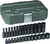 PG136 - 28-PC 1/4" DRIVE 6 POINT STANDARD & DEEP METRIC IMPACT SOCKET SET